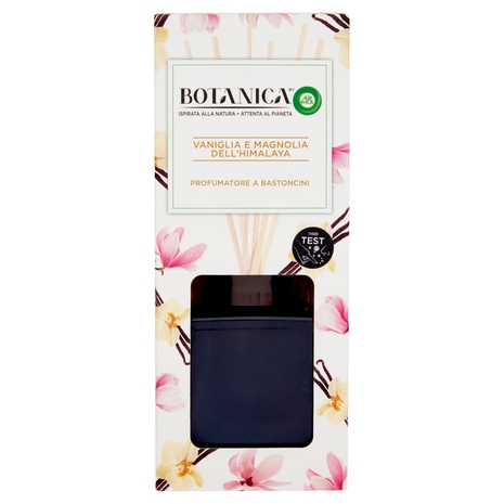 Botanica Vaniglia & Magnolia dell'Himalaya Profumatore ambiente bastoncini 80 ml